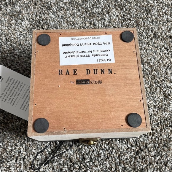 Rae Dunn jewelry box - Picture 3 of 5